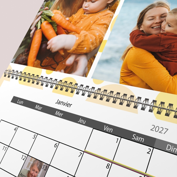 Calendrier photo GÉANT XXL PHOTO DATE