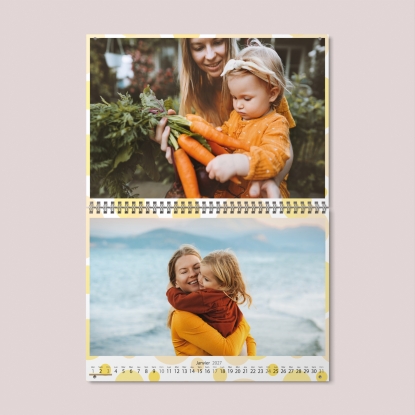 Calendrier photo GÉANT XXL MAXI PHOTO