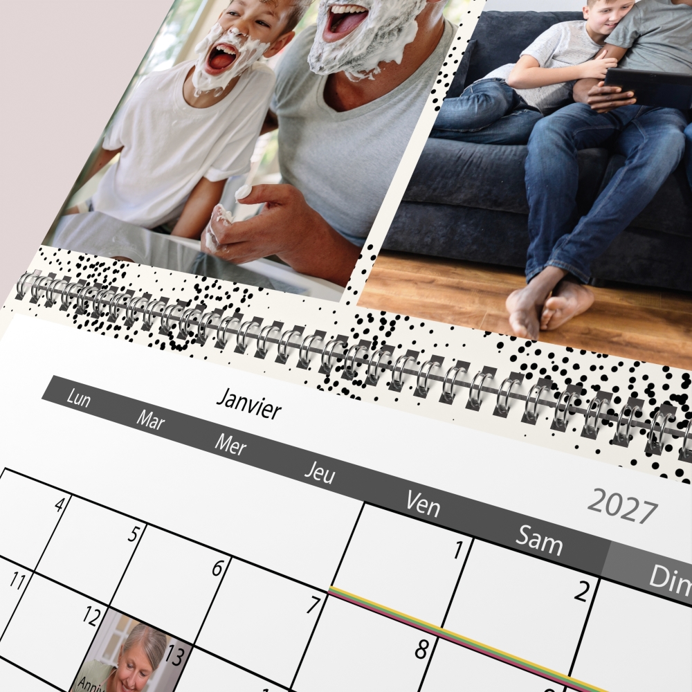 Calendrier photo GÉANT XXL PHOTO DATE