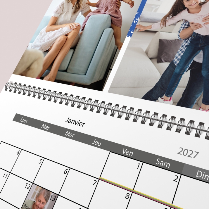 Calendrier photo GÉANT XXL PHOTO DATE