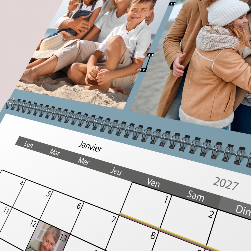 Calendrier photo GÉANT XXL PHOTO DATE