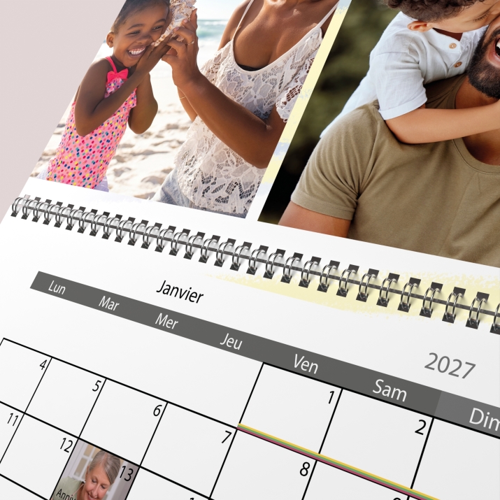 Calendrier photo GÉANT XXL PHOTO DATE