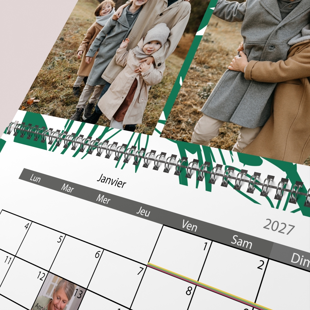 Calendrier photo GÉANT XXL PHOTO DATE