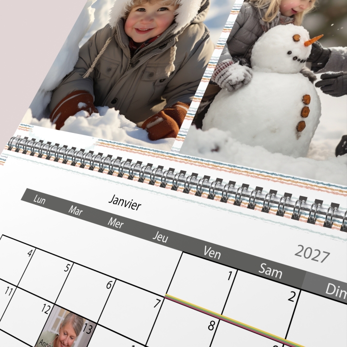 Calendrier photo GÉANT XXL PHOTO DATE