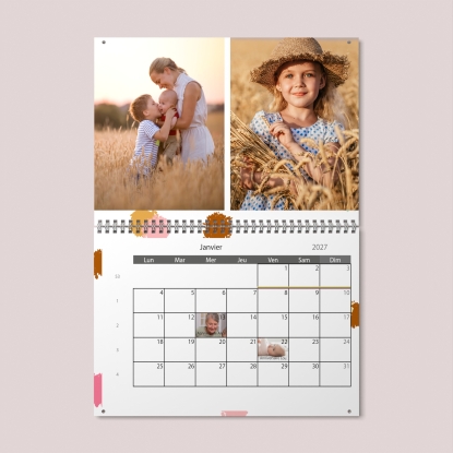 Calendrier photo GÉANT XXL PHOTO DATE