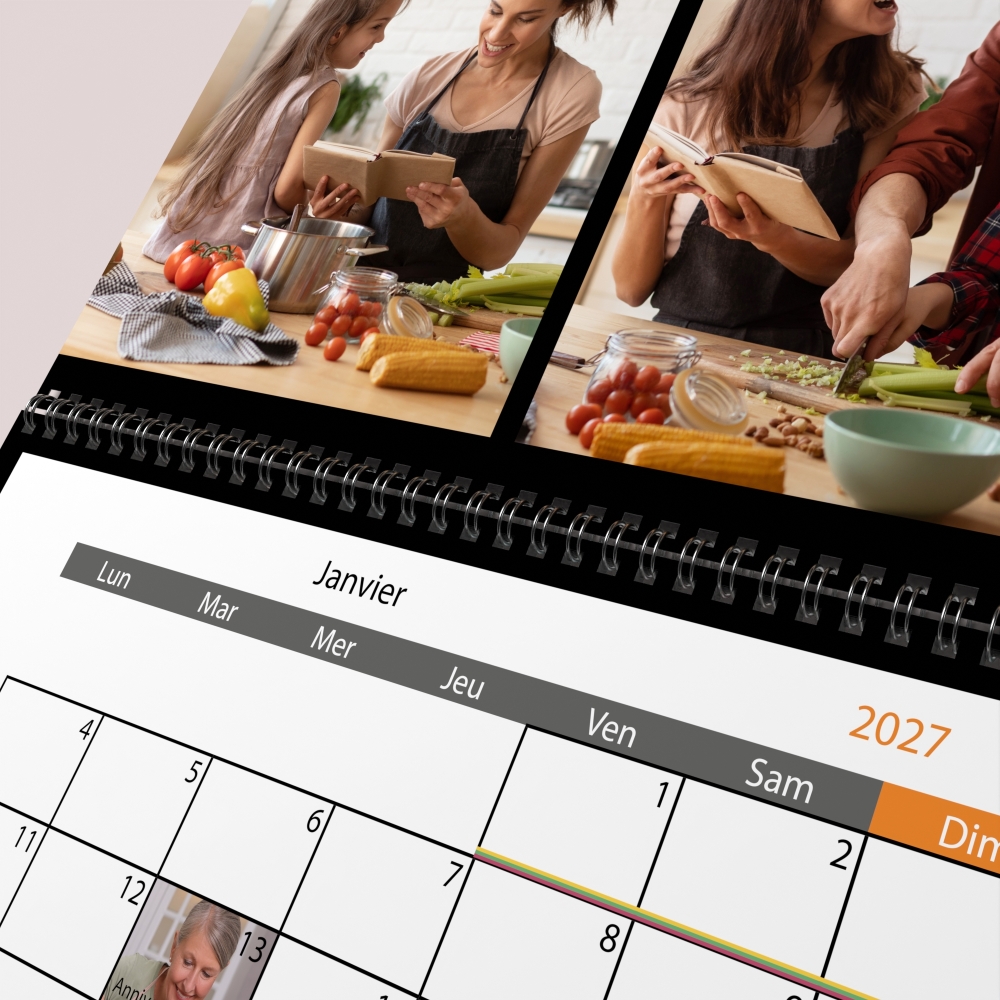Calendrier photo GÉANT XXL PHOTO DATE