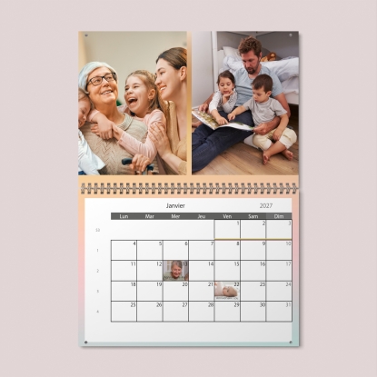Calendrier photo GÉANT XXL PHOTO DATE
