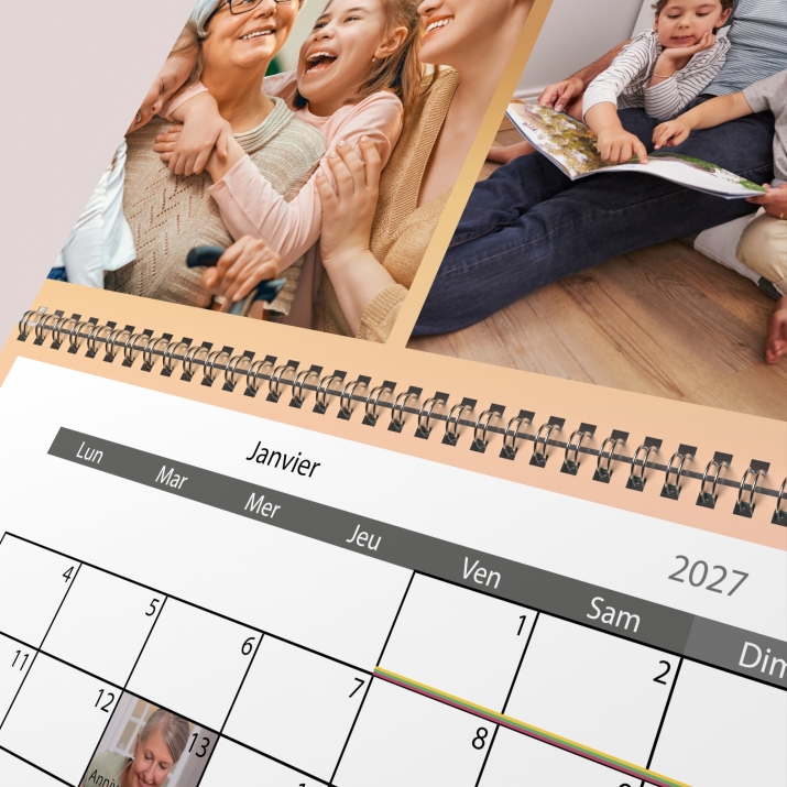 Calendrier photo GÉANT XXL PHOTO DATE