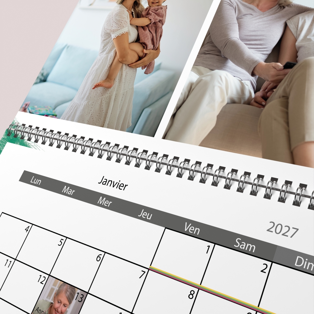 Calendrier photo GÉANT XXL PHOTO DATE