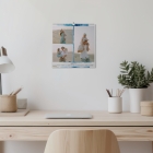 Calendrier photo CARRE mural