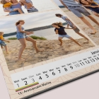 Calendrier photo CARRE mural