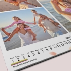 Calendrier photo CARRE mural
