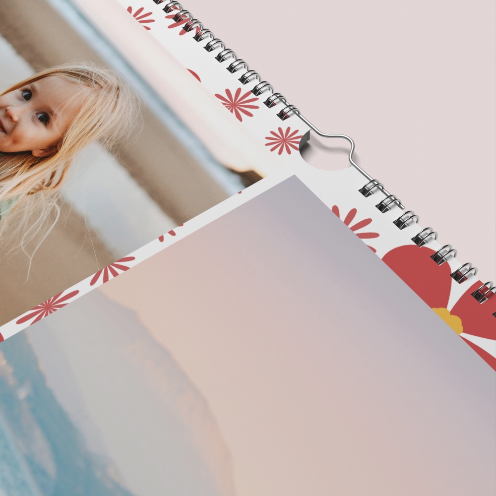 Calendrier photo CARRE mural
