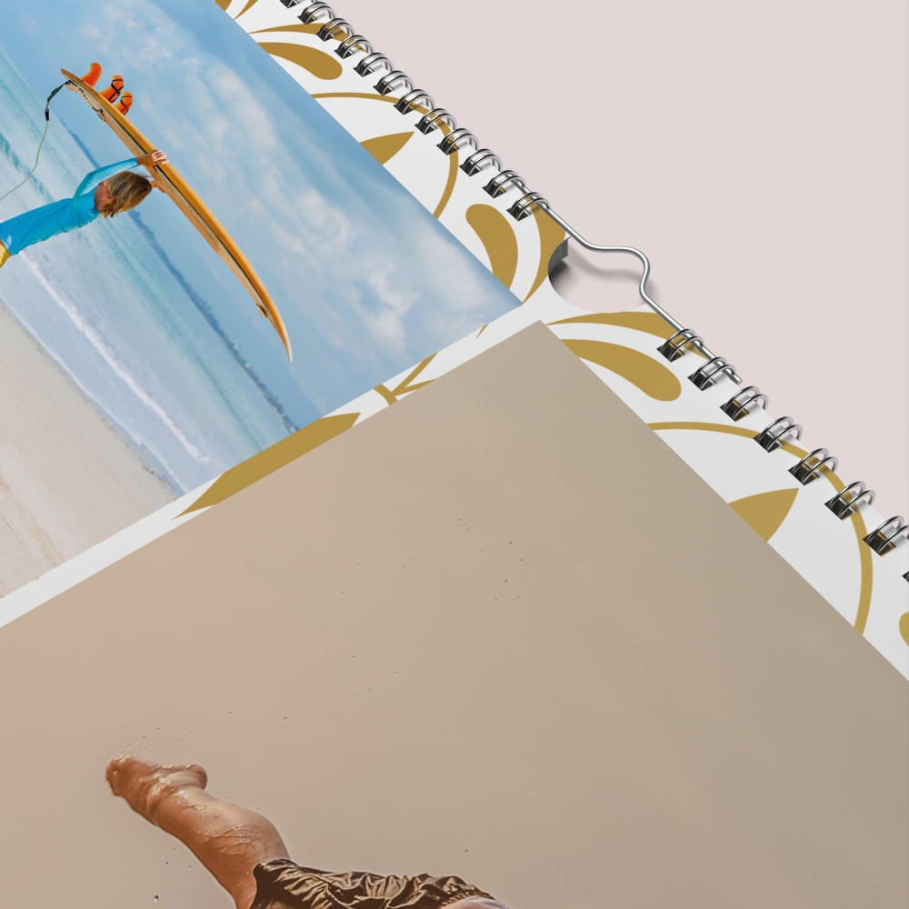 Calendrier photo CARRE mural
