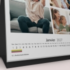 Calendrier LUXE CARRE de bureau