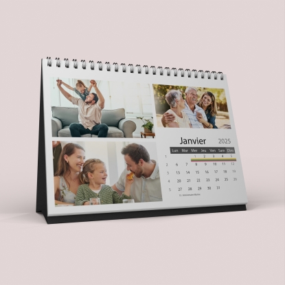 Calendrier LUXE PANO de bureau