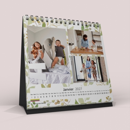 Calendrier LUXE CARRE de bureau