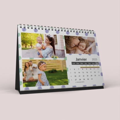 Calendrier LUXE PANO de bureau
