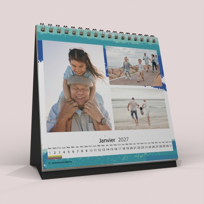 Calendrier LUXE CARRE de bureau