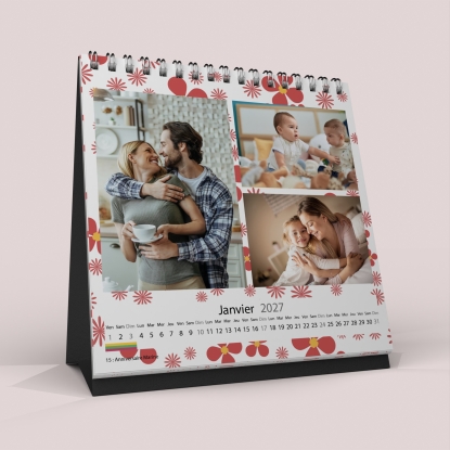 Calendrier LUXE CARRE de bureau