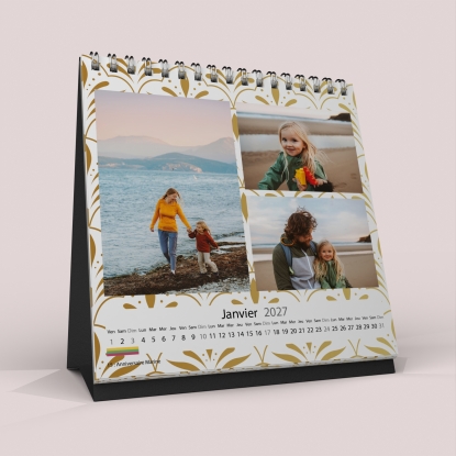 Calendrier LUXE CARRE de bureau