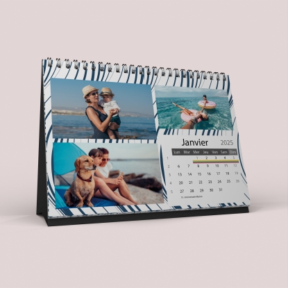 Calendrier LUXE PANO de bureau
