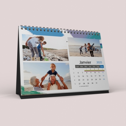 Calendrier LUXE PANO de bureau