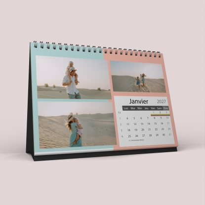 Calendrier LUXE PANO de bureau