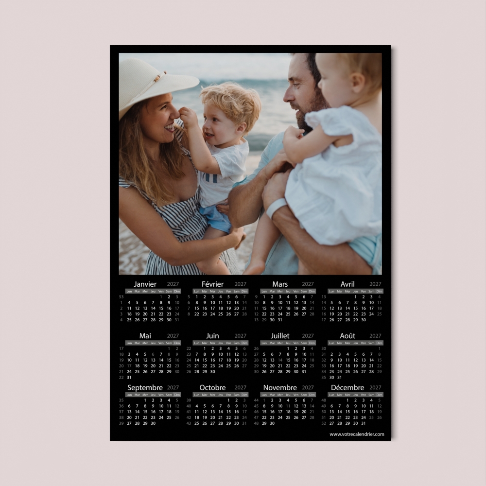 Calendrier poster photo