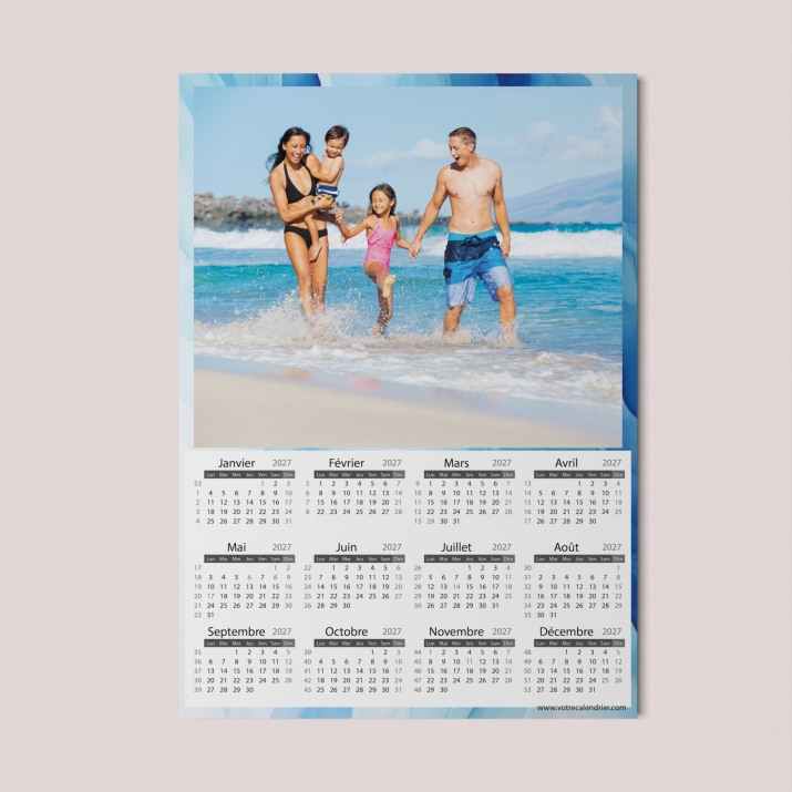 Calendrier poster photo