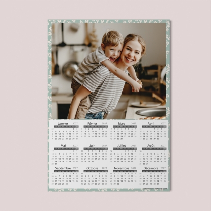 Calendrier poster photo