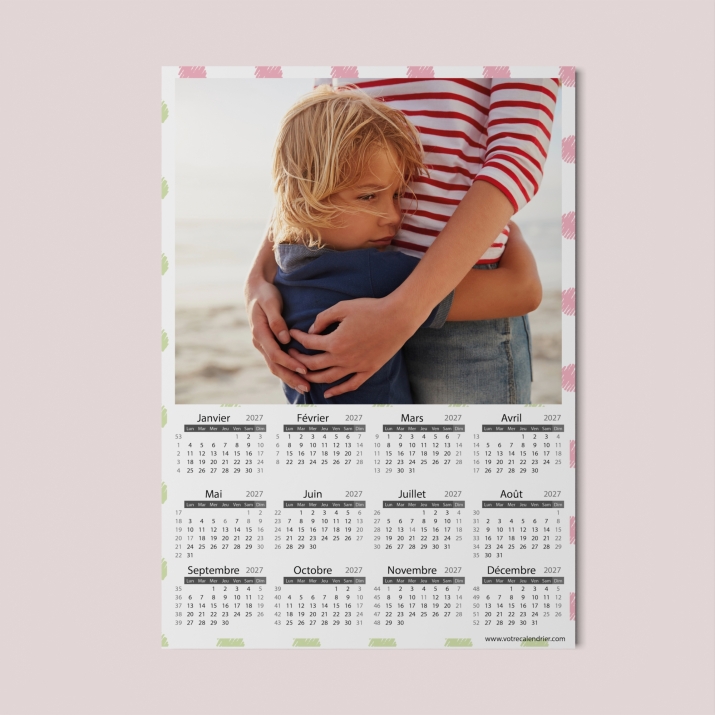 Calendrier poster photo