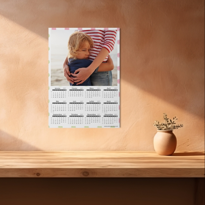 Calendrier poster photo