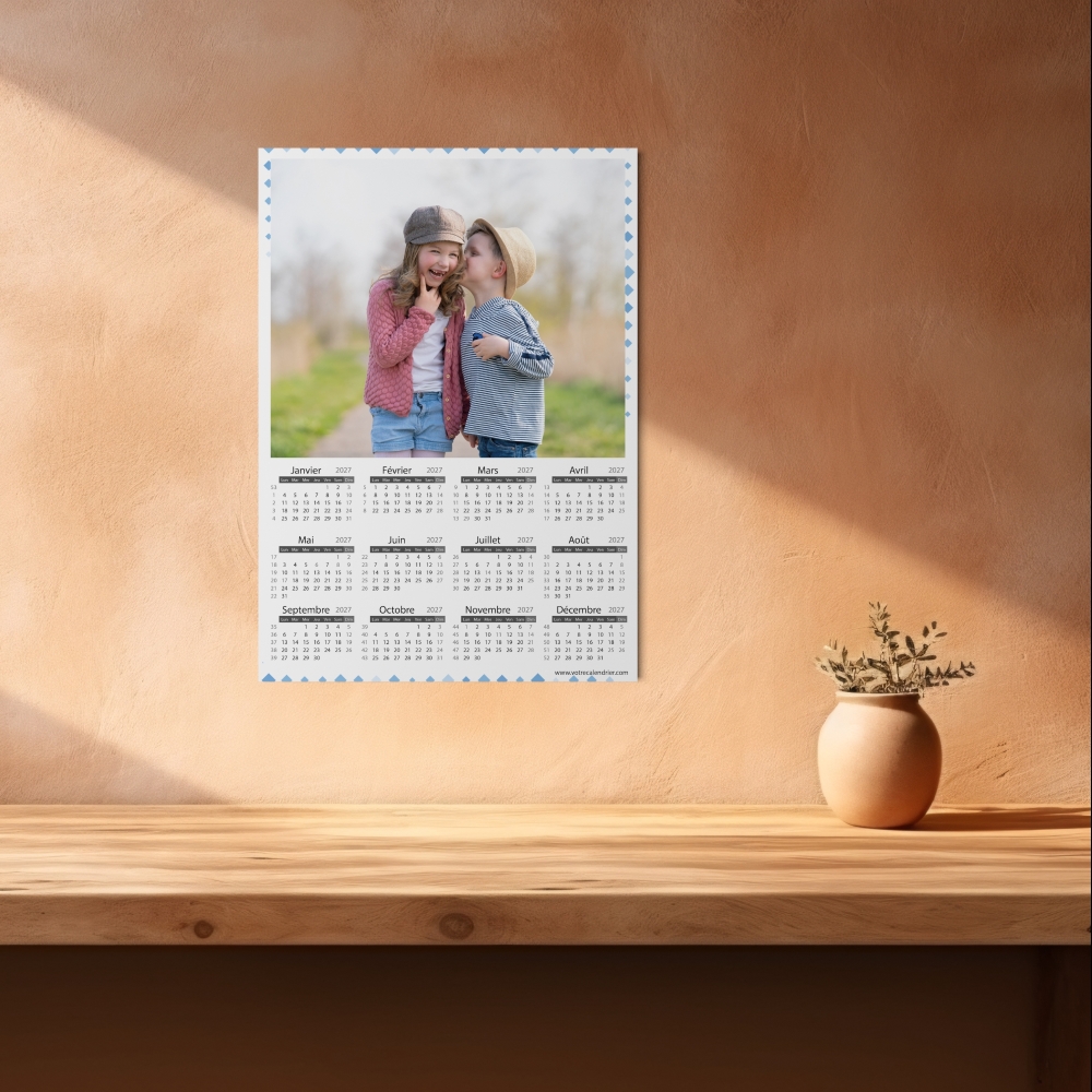 Calendrier poster photo