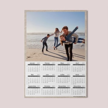 Calendrier poster photo
