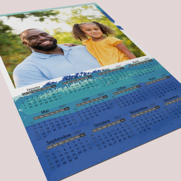 Calendrier poster photo