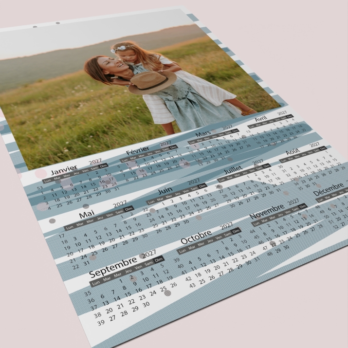Calendrier poster photo
