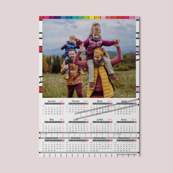 Calendrier poster photo