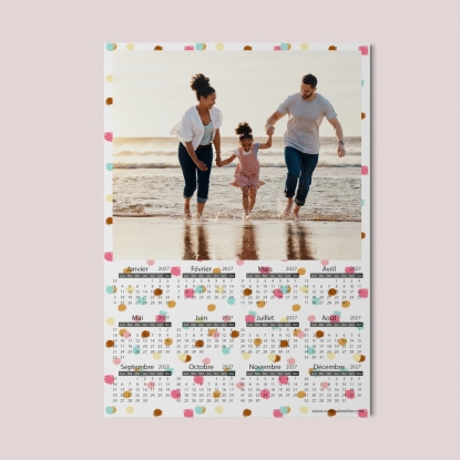 Calendrier poster photo