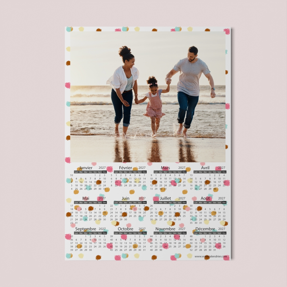 Calendrier poster photo