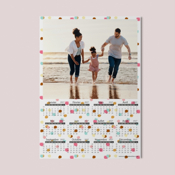 Calendrier poster photo