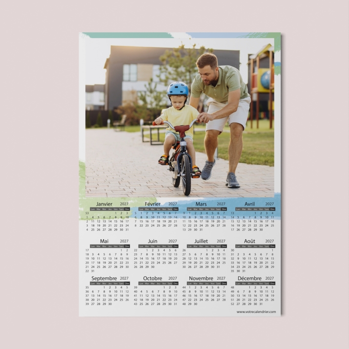 Calendrier poster photo