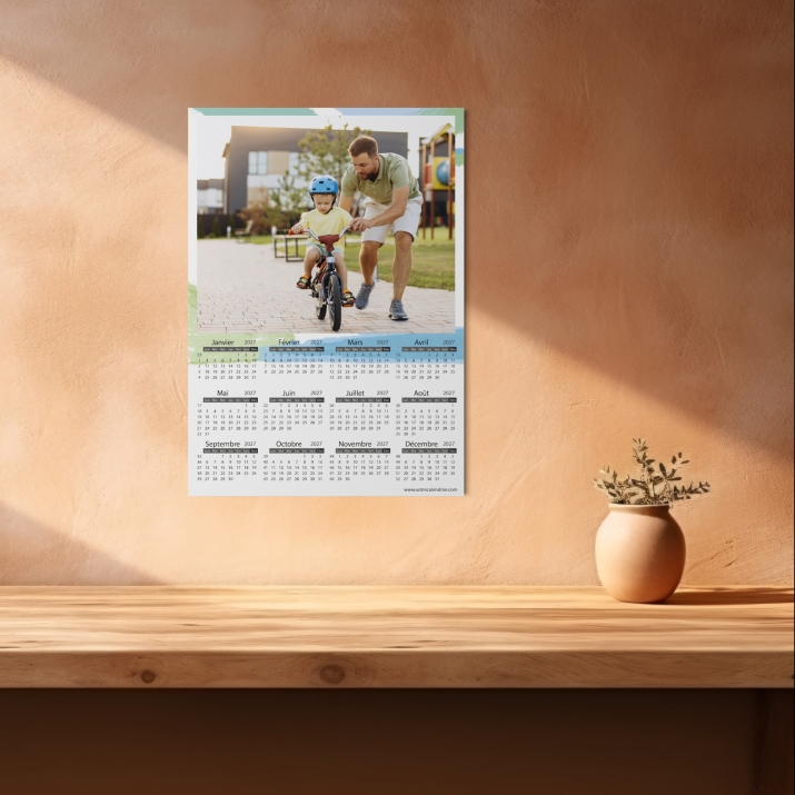 Calendrier poster photo