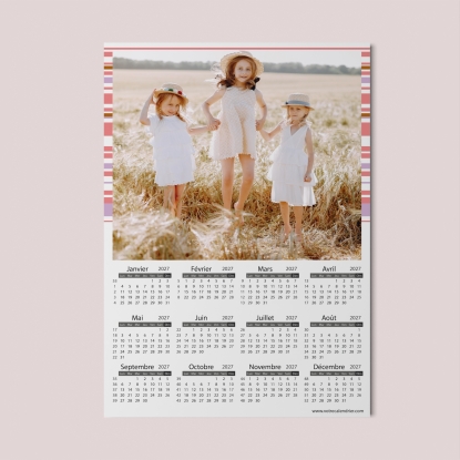 Calendrier poster photo
