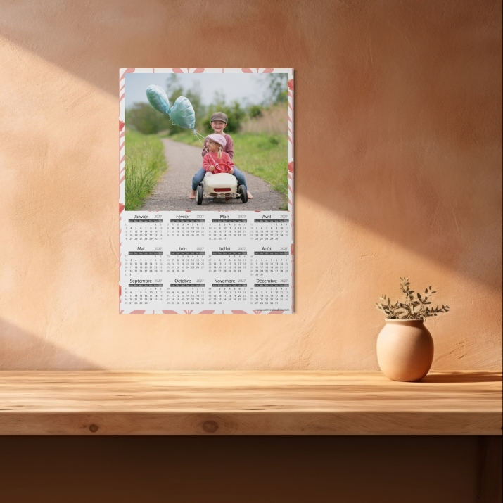Calendrier poster photo