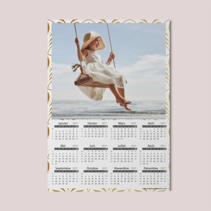 Calendrier poster photo