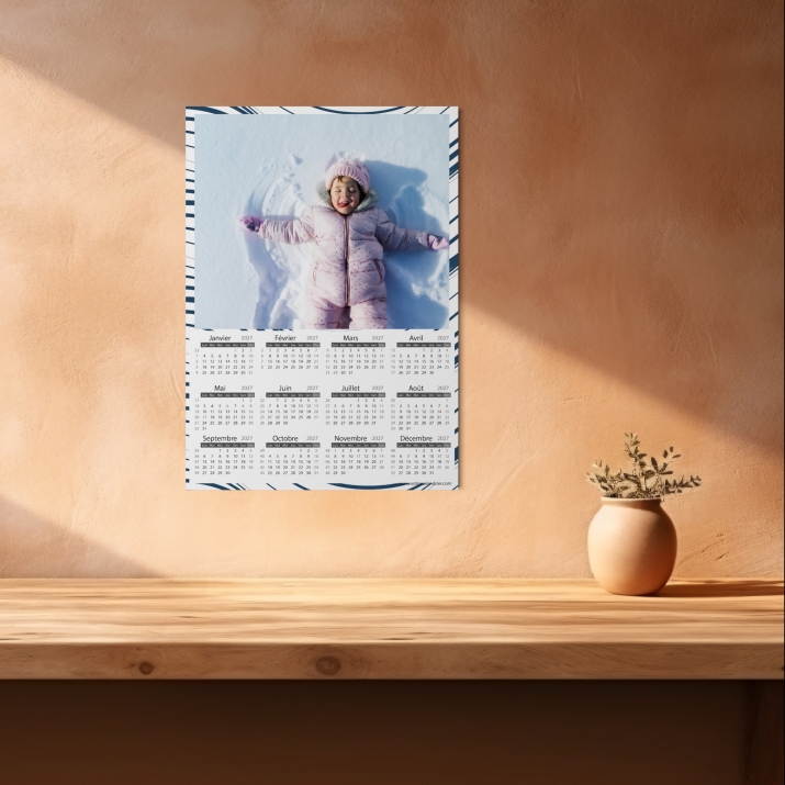 Calendrier poster photo