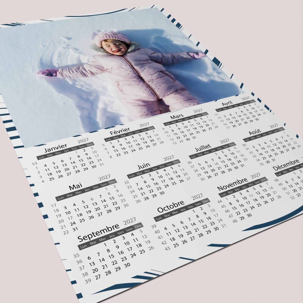 Calendrier poster photo