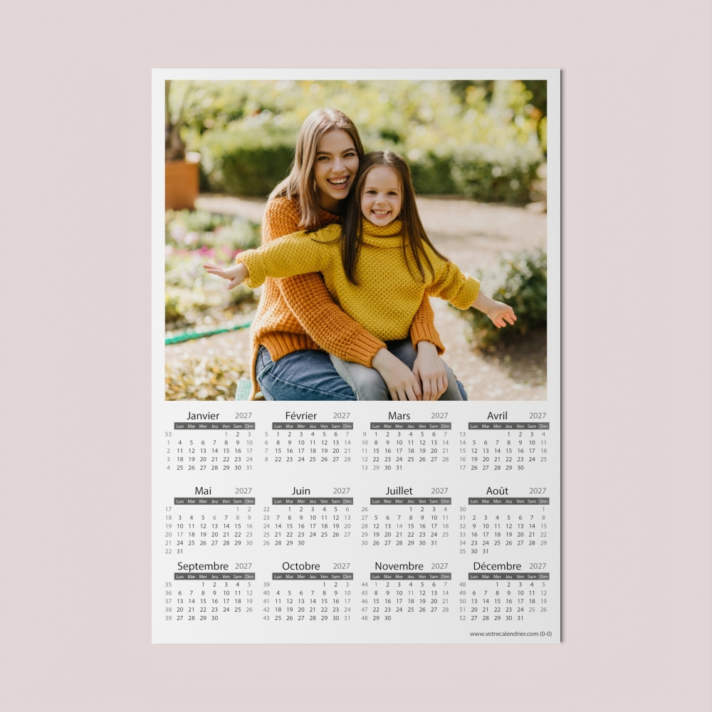 Calendrier magnétique