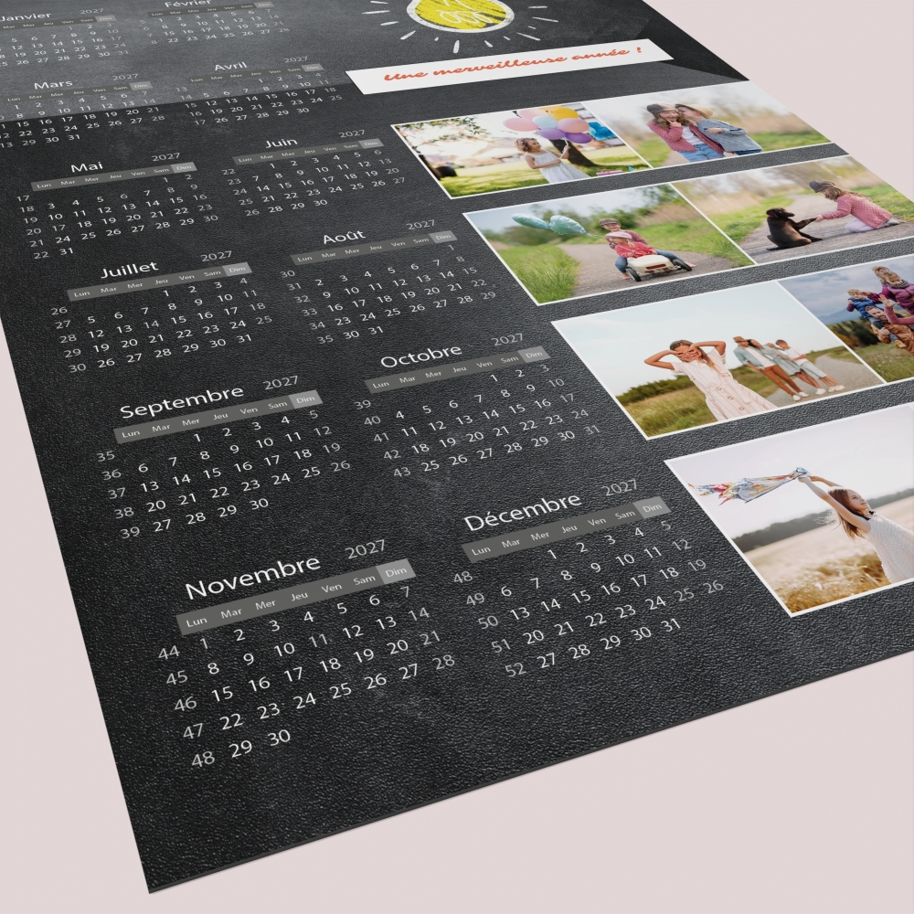 Calendrier magnétique